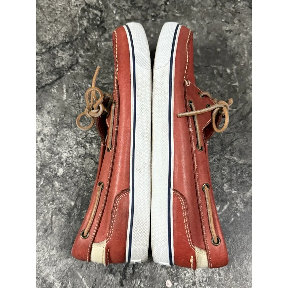 VTG Cole Haan Sporting Men's Leather Boat Shoes Loafers Slip Ons Rustic Sz 8